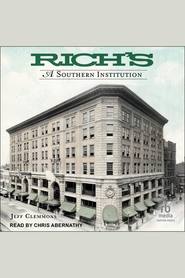 Rich's - A Southern Institution - cover