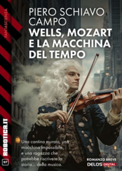 Wells Mozart e la macchina del tempo - cover