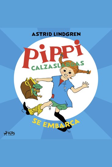 Pippi Calzaslargas se embarca - cover