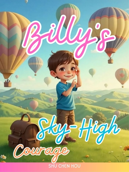 Billy's Sky-High Courage - A Brave Balloon Adventure That Teaches Kids to Face Fears with Courage and Heart - cover