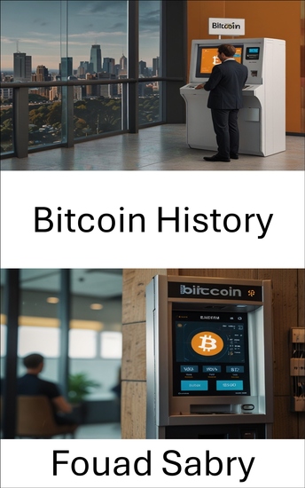 Bitcoin History - A Journey Through the Evolution of Digital Currency Machines - cover