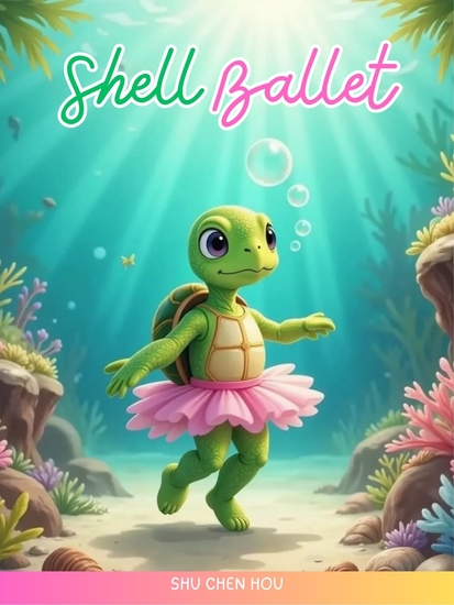 Shell Ballet - A Gentle Bedtime Dance with Moonlit Turtles and Soothing Seaside Magic - cover