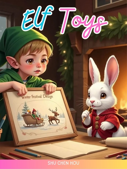 Elf Toys - A Magical Christmas Toy Shop Adventure with Toby the Elf and His Jolly Crew - cover