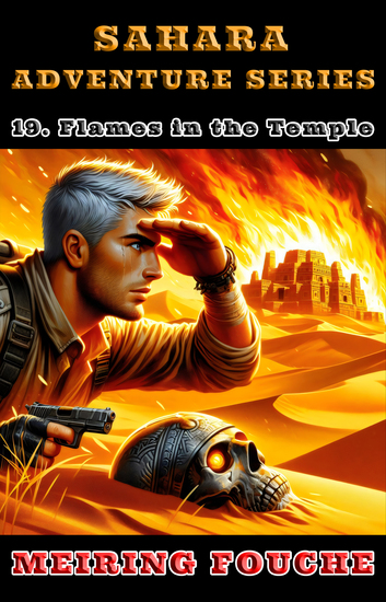 Flames in the Temple - A South African Hero's Struggle in the French Foreign Legion Book 19 - cover