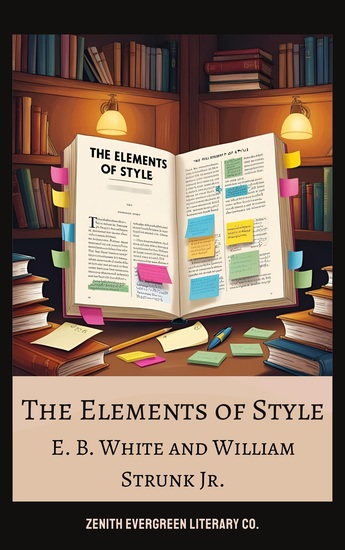 The Elements of Style - A Timeless Guide to Writing with Clarity Precision and Elegance - cover