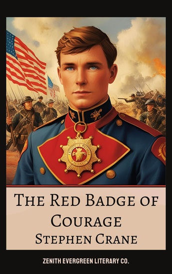 The Red Badge of Courage - A Civil War Novel of Fear Valor and the Search for Manhood - cover