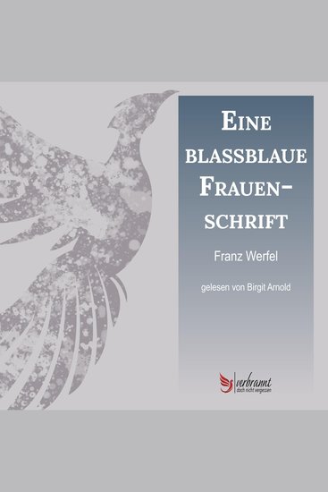 Eine blassblaue Frauenschrift - cover