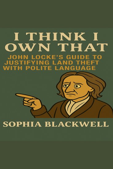I Think I Own That - John Locke’s Guide to Justifying Land Theft with Polite Language - cover