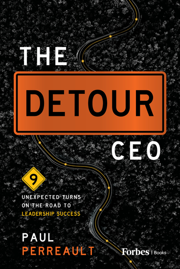 The Detour CEO - 9 Unexpected Turns on the Road to Leadership Success - cover