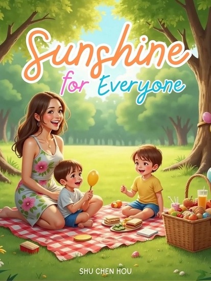 Sunshine for Everyone - A Joyful Journey with a Sunbeam Spreading Warmth Light and Kindness Around the World - cover