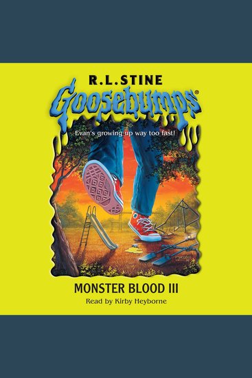 Monster Blood III (Goosebumps #29) - cover
