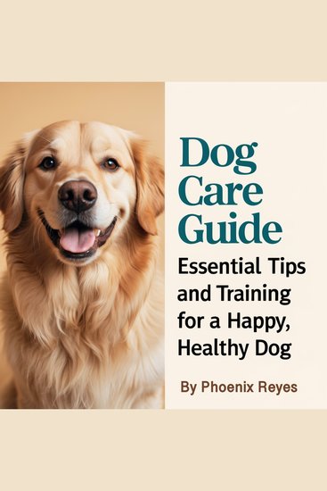 Dog Care Guide - Essential Tips and Training for a Happy Healthy Dog - cover