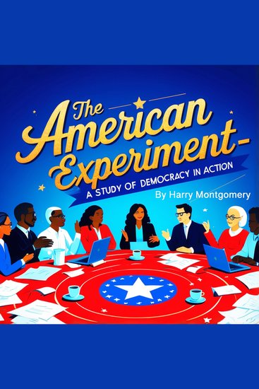 The American Experiment - A Study of Democracy in Action - cover