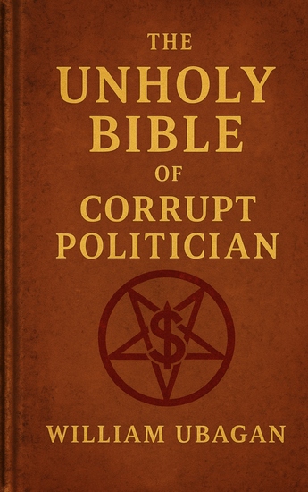 The Unholy Bible of Corrupt Politician - The Gospel According to Greed Lies and Pocket Linings - cover