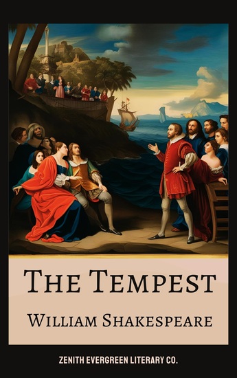 The Tempest - A Tale of Magic Betrayal and Redemption on a Mysterious Island - cover