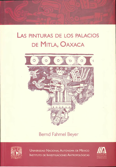 Las pinturas en los palacios de Mitla Oaxaca - cover