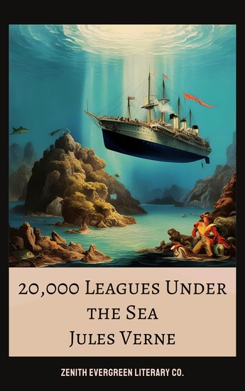 20000 Leagues under the Sea - A Deep-Sea Sci-Fi Adventure with Captain Nemo and the Nautilus - cover