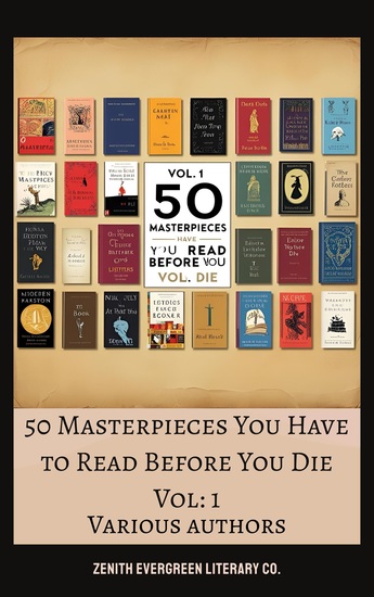 50 Masterpieces you have to read before you die vol: 1 - cover