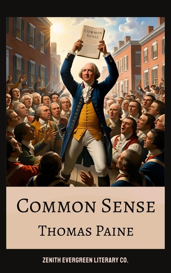 Common Sense - The Revolutionary Pamphlet That Ignited American Independence - cover