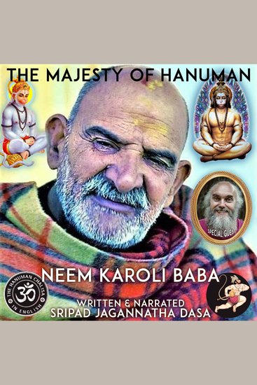 The Majesty Of Hanuman Neem Karoli Baba - cover