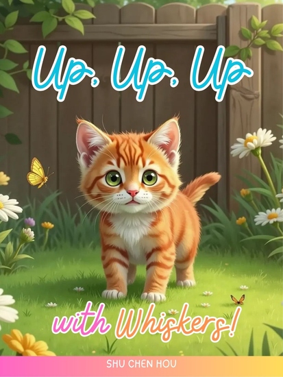 Up Up Up with Whiskers! - Join Whiskers the Kitten on Playful Adventures Full of Fun Surprises and Lots of Laughs! - cover