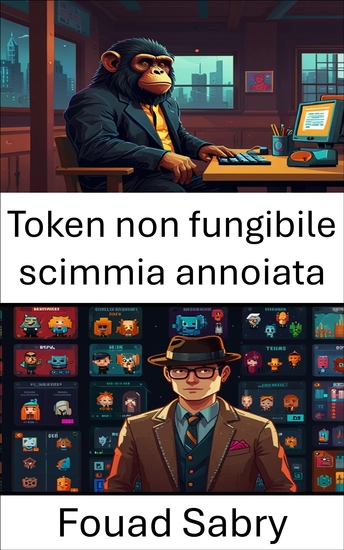 Token non fungibile scimmia annoiata - Nel mondo selvaggio dei collezionabili digitali dei primati e della cultura blockchain - cover