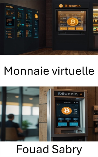 Monnaie virtuelle - Explorer l'avenir des transactions numériques à l'ère des distributeurs automatiques de Bitcoin - cover