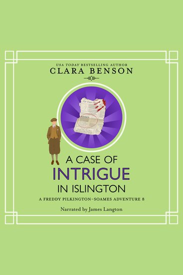 A Case of Intrigue in Islington - cover