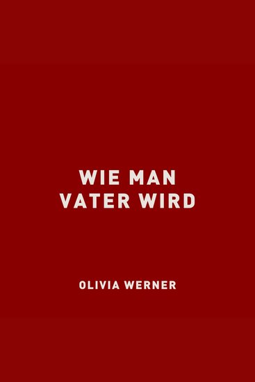 Wie man Vater wird - cover