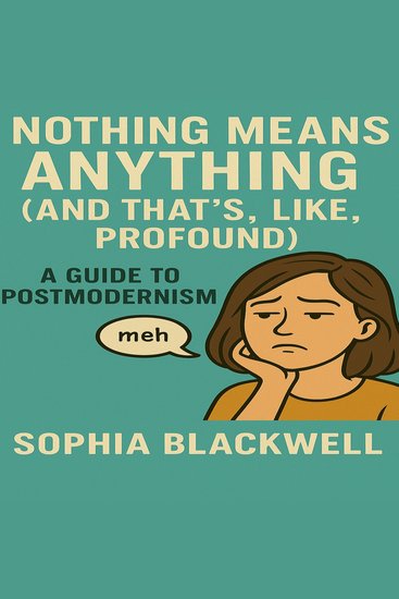 Nothing Means Anything (And That's Like Profound) - A Guide to Postmodernism - cover