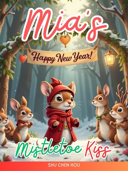 Mia's Mistletoe Kiss - A Joyful Holiday Adventure Full of Laughter Love and Whimsical Mistletoe Mischief - cover