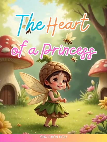 The Heart of a Princess - A Magical Christmas Tale About True Royalty Kindness and Heart - cover