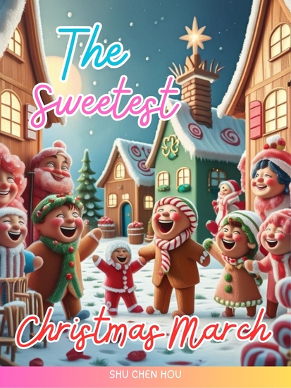 The Sweetest Christmas March - A Gingerbread Parade of Holiday Cheer and Sugary Fun! - cover