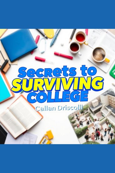 Secrets to Surviving College: Essential Tips Beyond The Basics - "Unlock college secrets! Access essential audio tips designed to enhance your campus journey" - cover