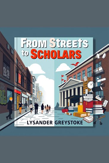From Streets to Scholars: The Untold Journey of a Newark Genius - "Experience the transformative journey of a Newark genius! Grab this compelling audiobook for an unforgettable tale" - cover