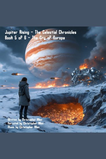 Jupiter Rising - The Celestial Chronicles - Book 5 of 6 - The Cry of Europa - cover
