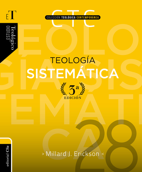 Teología sistemática 3ra edición - cover