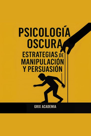 Psicología Oscura - Estrategias de manipulación y persuasión - cover