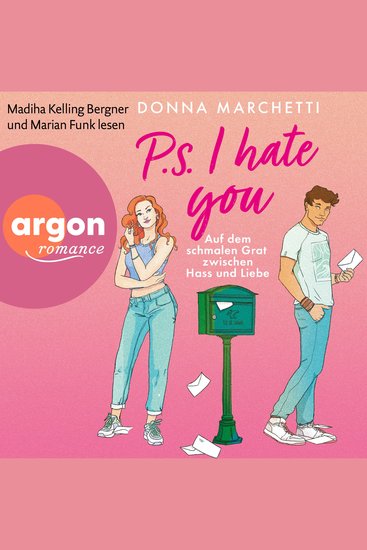 P S I Hate You - Auf dem schmalen Grat zwischen Hass und Liebe (Ungekürzte Lesung) - cover