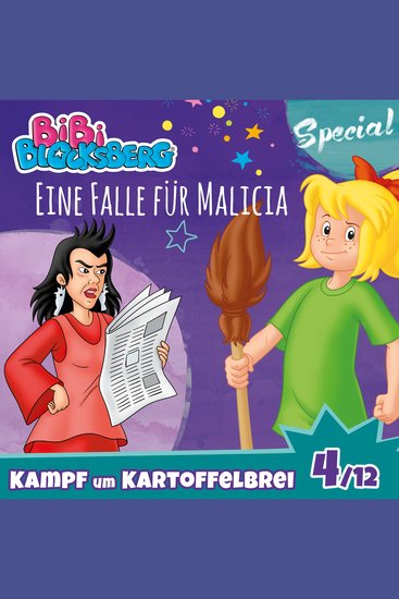 Bibi Blocksberg Kampf um Kartoffelbrei (Special) - Teil 4: Eine Falle für Malicia - cover