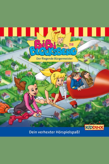Bibi Blocksberg Folge 158: Der fliegende Bürgermeister - cover