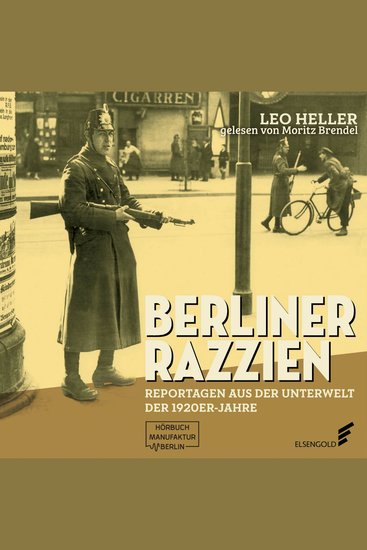 Berliner Razzien - Reportagen aus der Unterwelt der 1920er-Jahre (ungekürzt) - cover