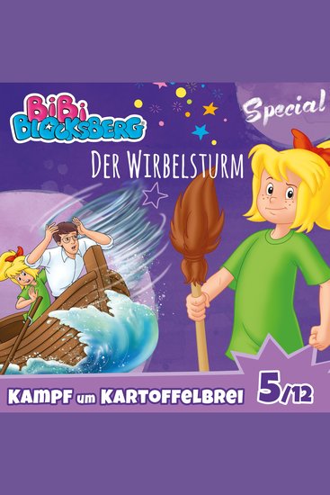 Bibi Blocksberg Kampf um Kartoffelbrei (Special) Teil 5: Der Wirbelsturm - cover
