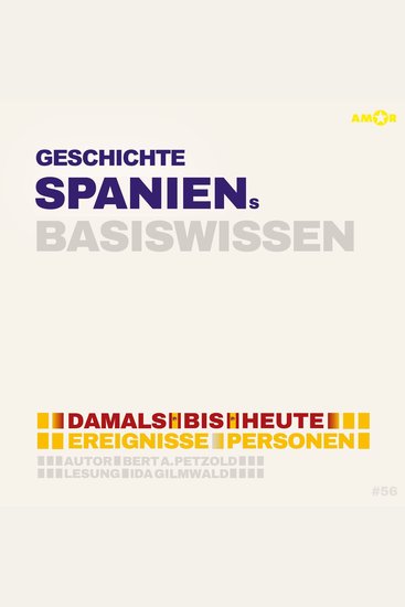 Geschichte Spaniens - Damals bis heute Ereignisse Personen Zusammenhänge - Basiswissen (ungekürzt) - cover