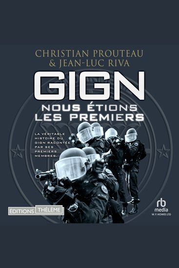 GIGN: nous étions les premiers - cover