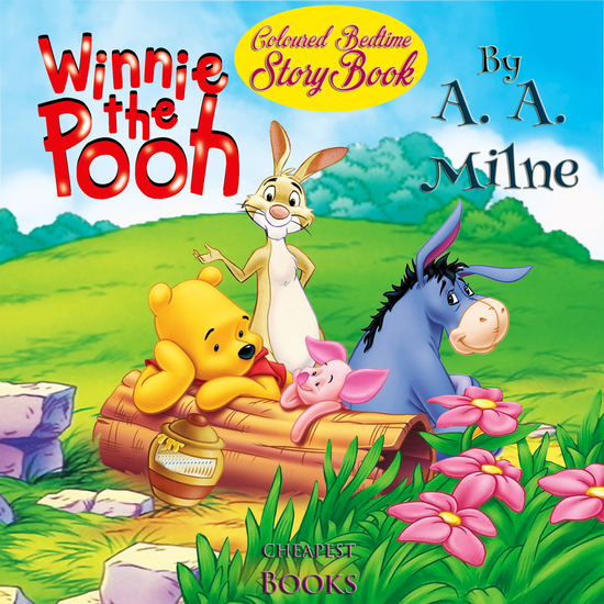 Winnie The Pooh - Coloured Bedtime Story Book - cover