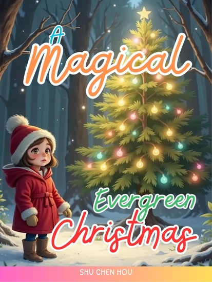 A Magical Evergreen Christmas - A Heartwarming Winter Tale of Light Hope and Woodland Magic - cover