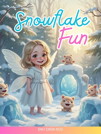 Snowflake Fun - A Sparkling Holiday Adventure with Frosty the Snow Fairy and His Snowflake Friends - cover