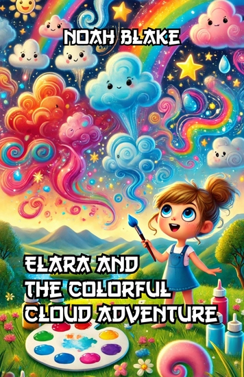 Elara and the Colorful Cloud Adventure - cover