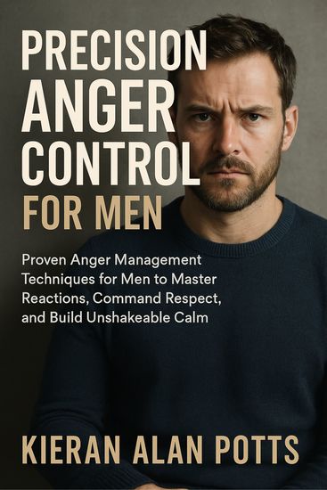 Precision Anger Control for Men - Proven Anger Management Techniques for Men to Master Reactions Command Respect and Build Unshakeable Calm - cover